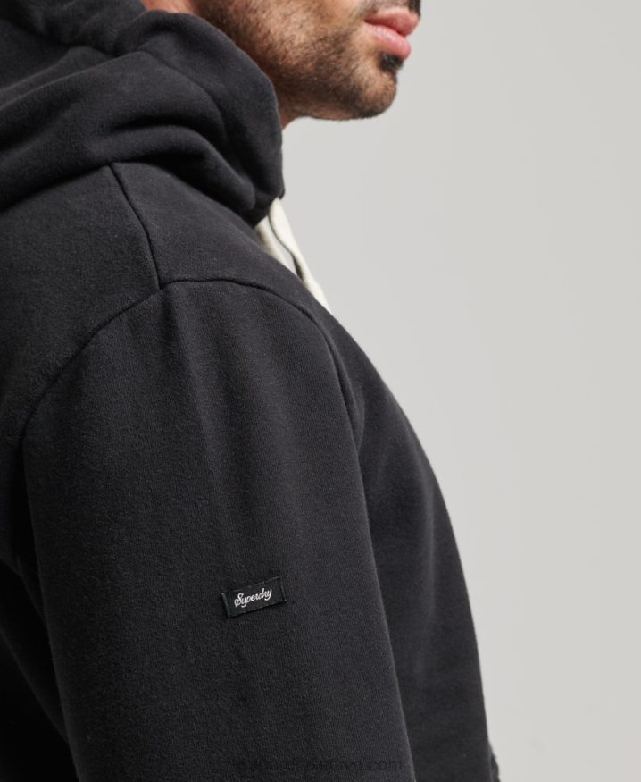 Superdry Into The Woods Graphic Hoodie Dark Grey Men