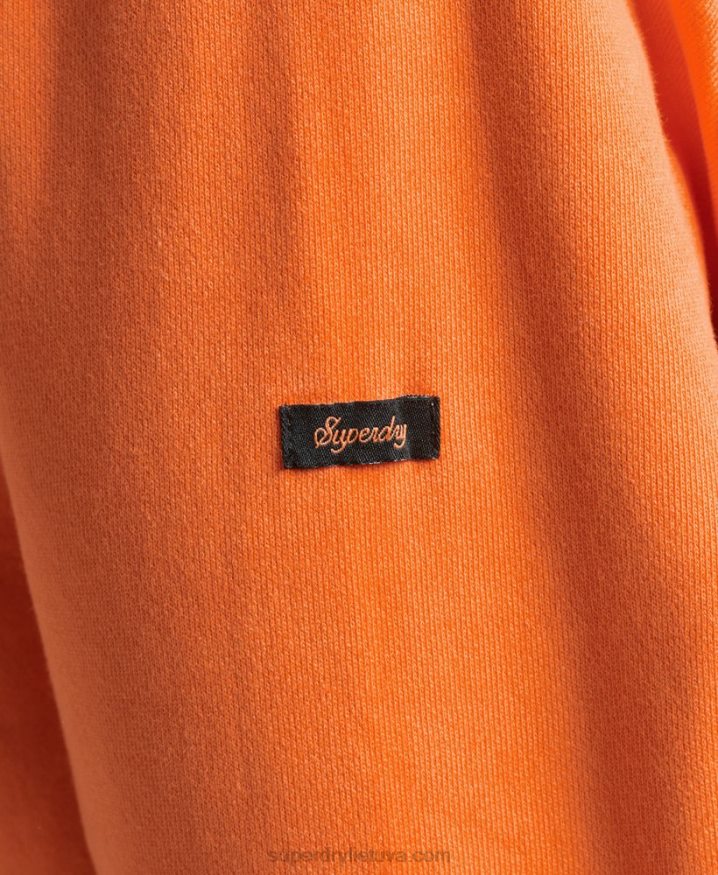 Superdry Into The Woods Graphic Hoodie Orange Men