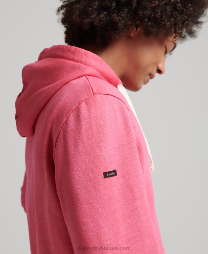 Superdry Into The Woods Graphic Hoodie Pink Men