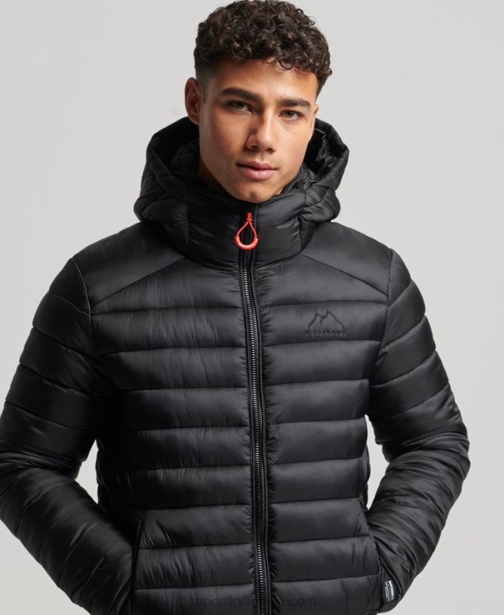 Superdry Lightweight Padded Jacket Black Men