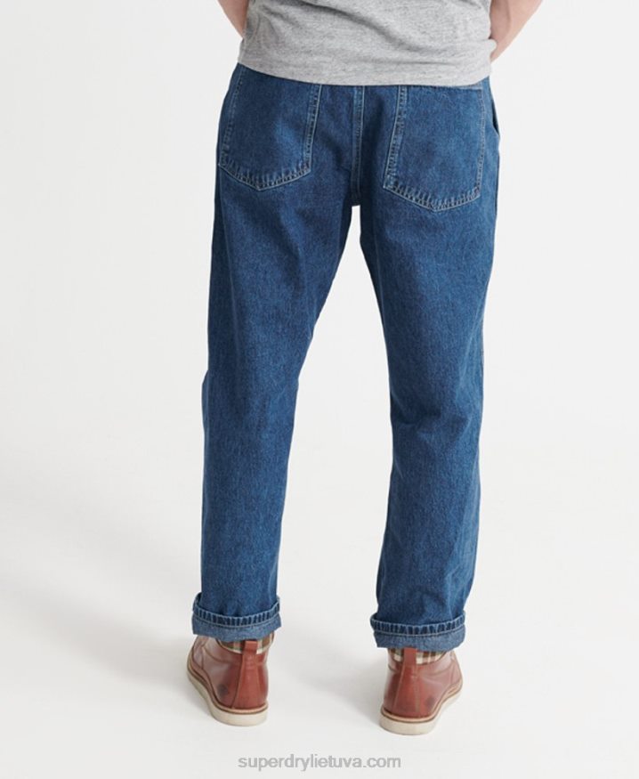 Superdry Lionel Easy Fatigue Jeans Blue Men