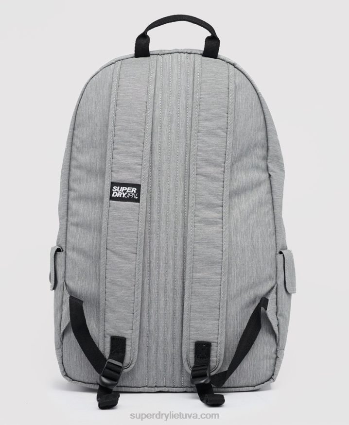 Superdry Logo Montana Rucksack Grey Men