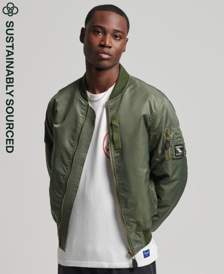 Superdry MA1 Bomber Jacket Green Men