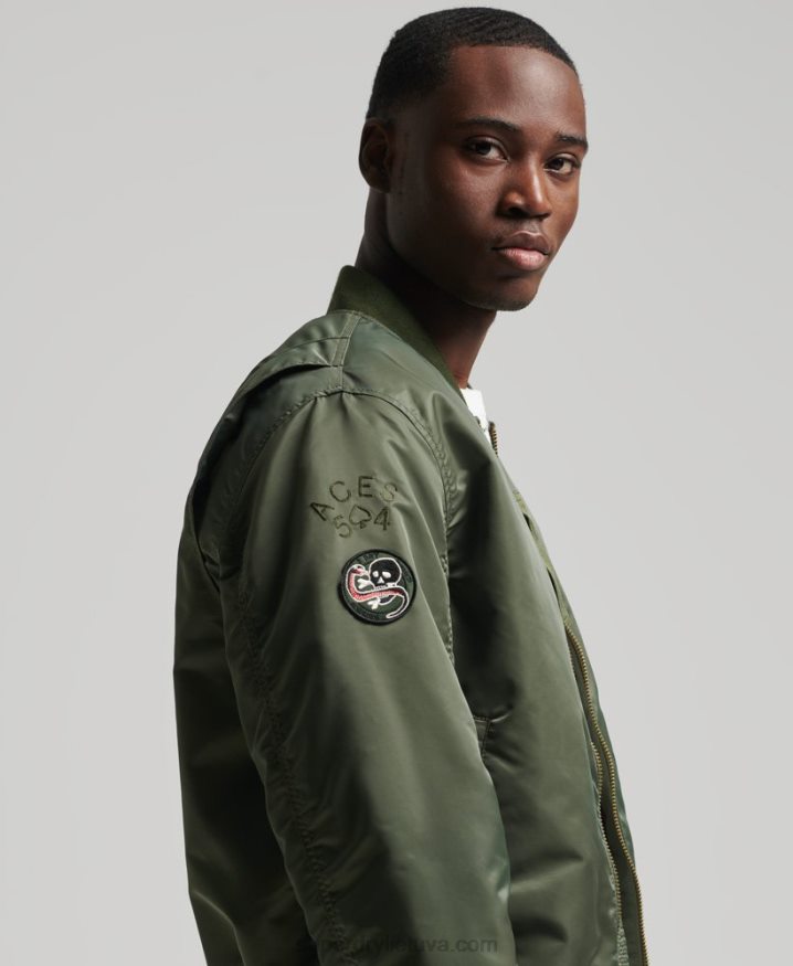 Superdry MA1 Bomber Jacket Green Men