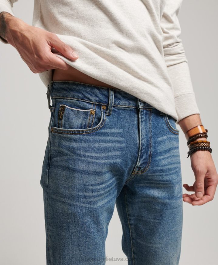 Superdry Merchant Store - Organic Slim Jeans Blue Men