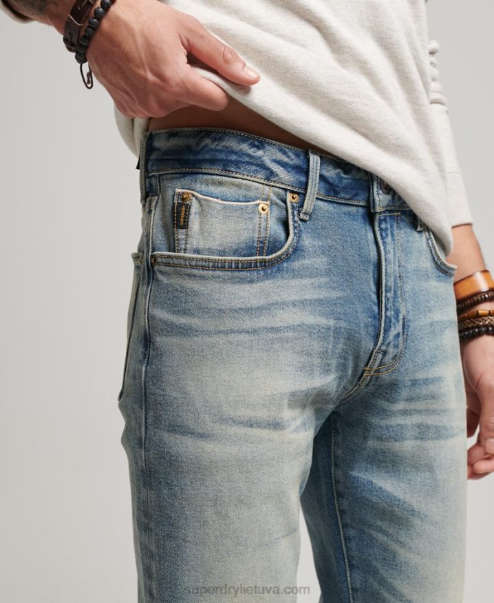 Superdry Merchant Store - Organic Slim Jeans Light Blue Men