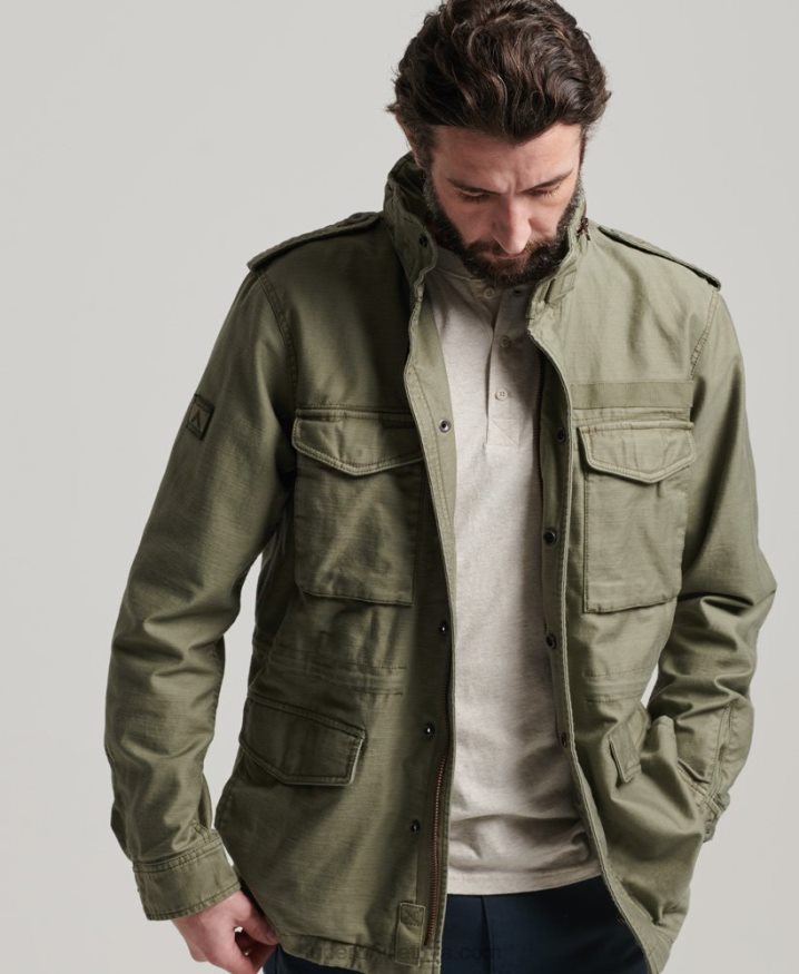 Superdry Military M65 Jacket Green Men