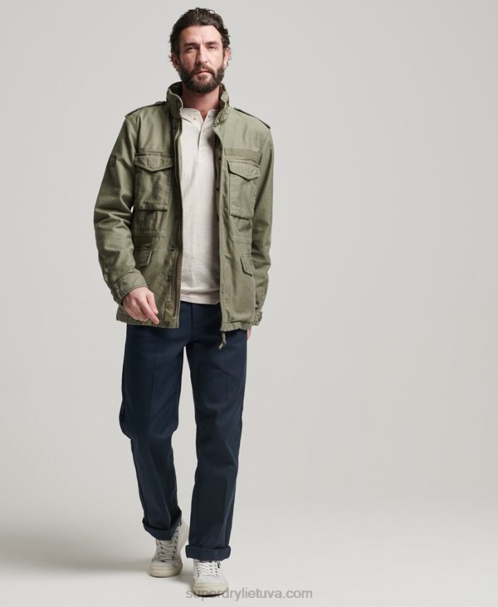 Superdry Military M65 Jacket Green Men