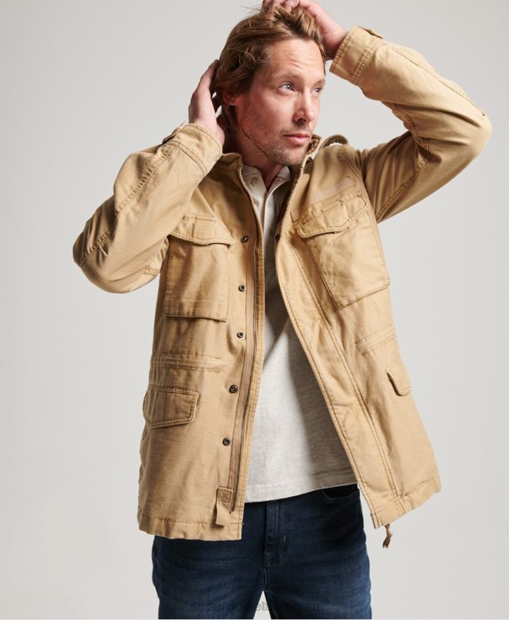 Superdry Military M65 Jacket Tan Men