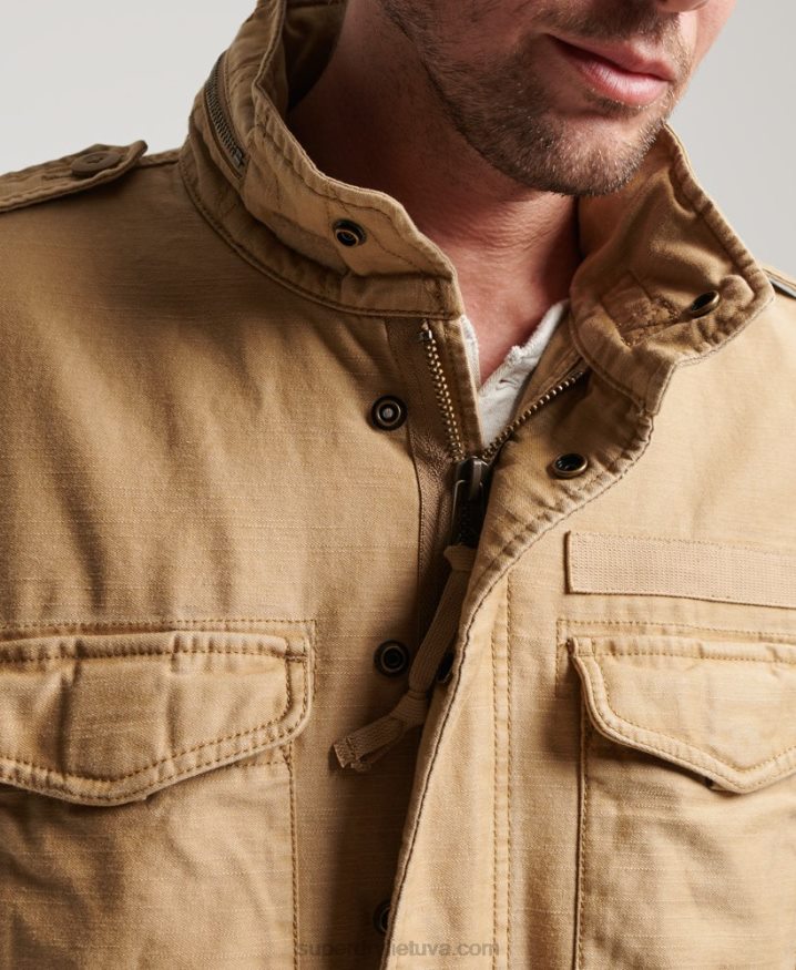 Superdry Military M65 Jacket Tan Men