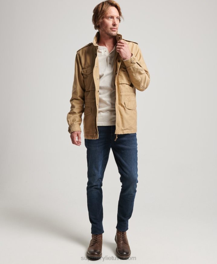 Superdry Military M65 Jacket Tan Men