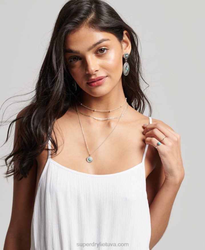 Superdry Mini Beach Cami Dress White Women