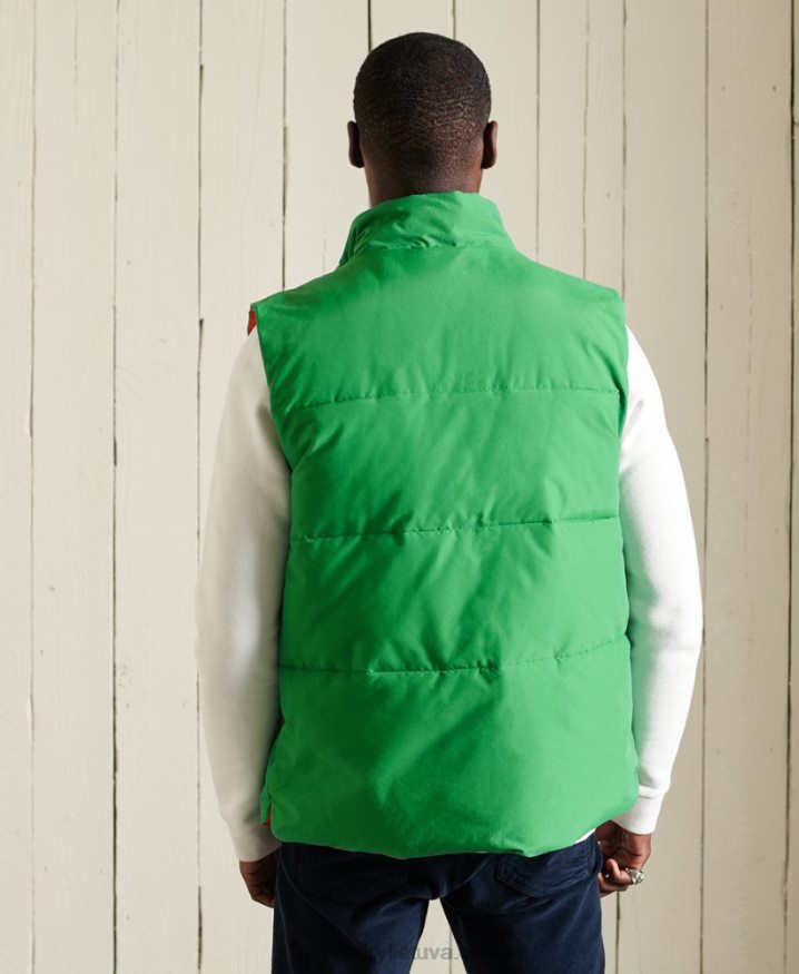 Superdry Mountain Gilet Green Men