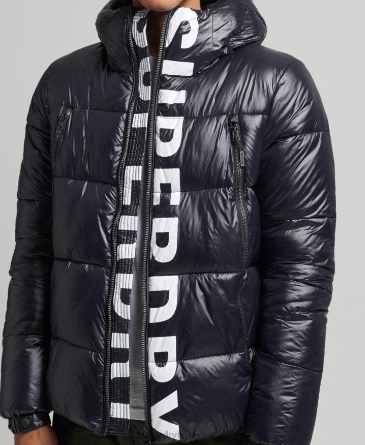 Superdry Mountain Hooded Alpine Jacket Black Men