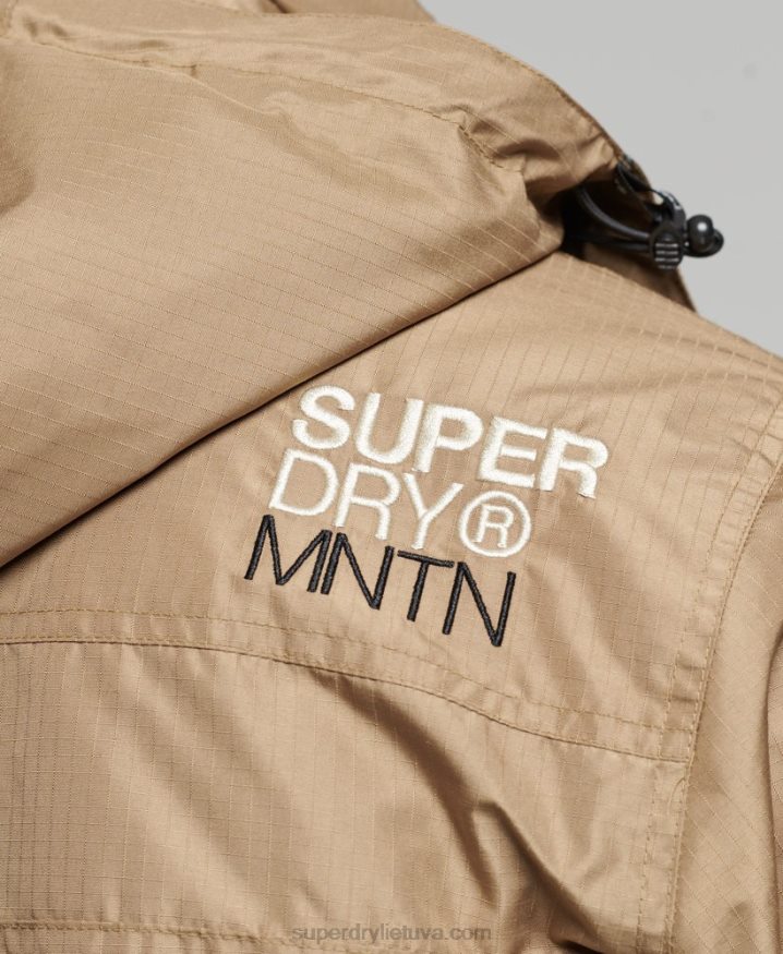 Superdry Mountain SD Windcheater Jacket Brown Men