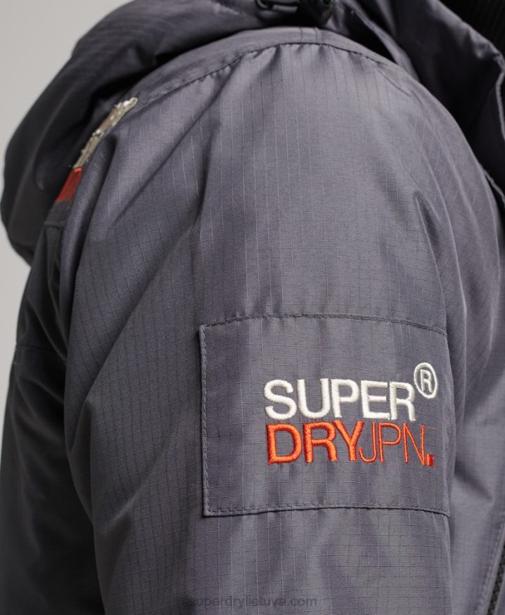 Superdry Mountain SD Windcheater Jacket Dark Grey Men