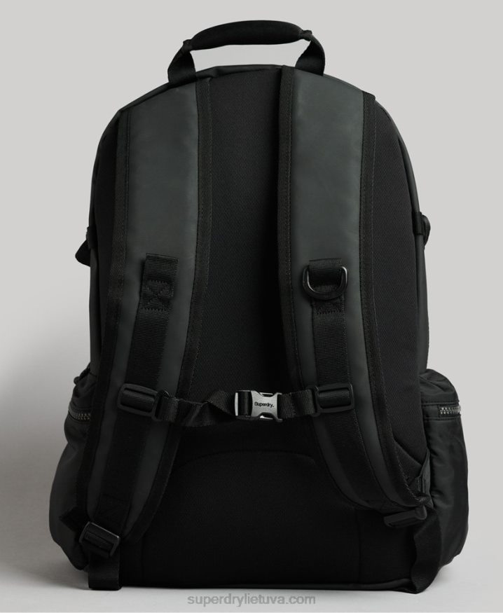 Superdry Mountain Tarp Graphic Backpack Black Men