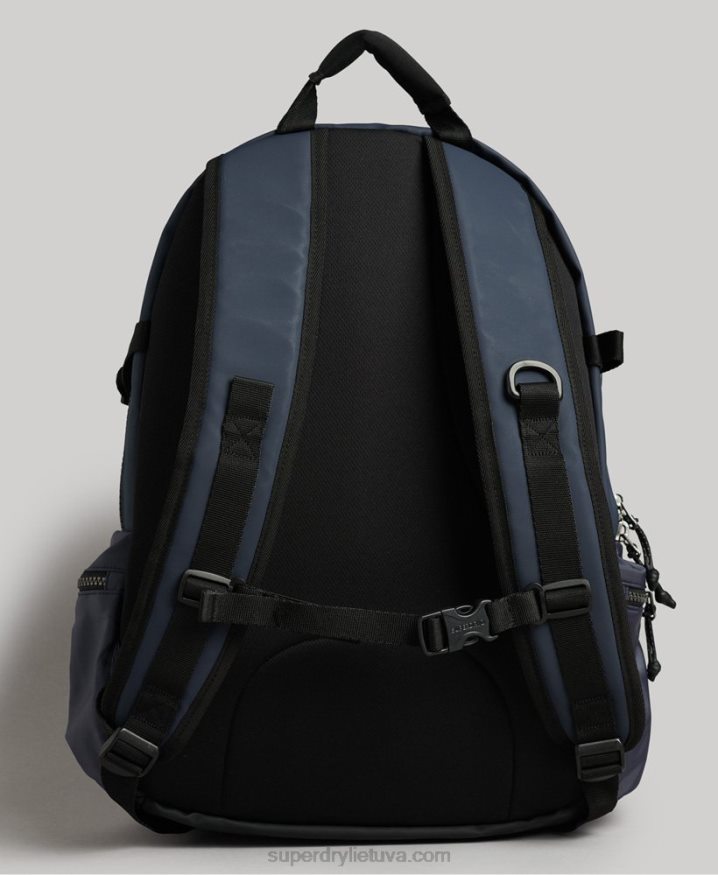 Superdry Mountain Tarp Graphic Backpack Navy Men