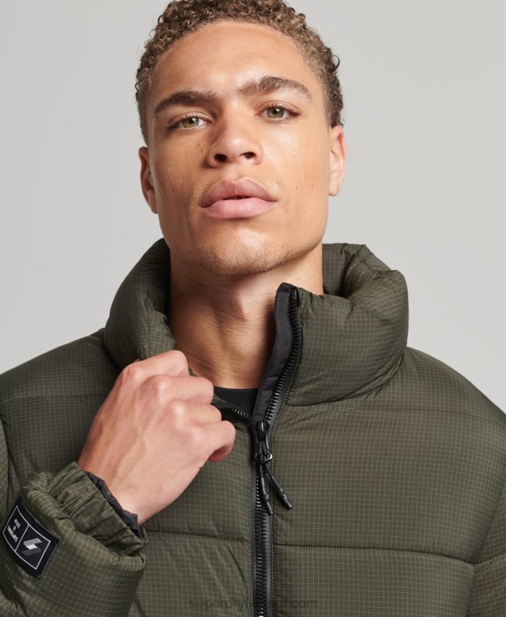 Superdry Non Hooded Sports Puffer Jacket Green Men