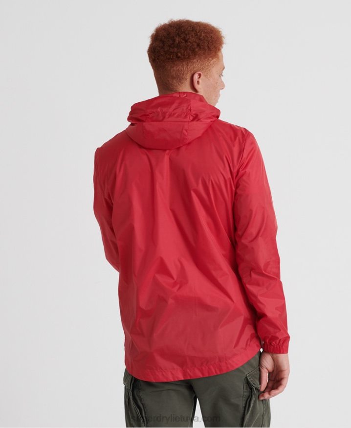 Superdry Offshore Packable Cagoule Red Men