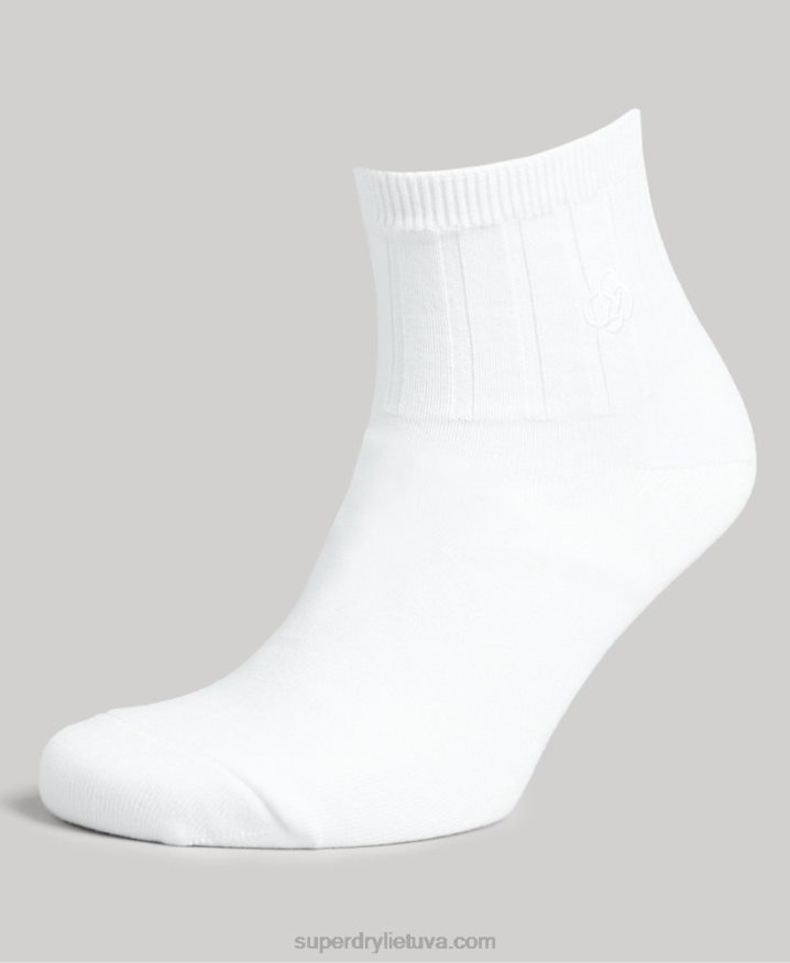 Superdry Organic Cotton Ankle Sock Pack Black Men