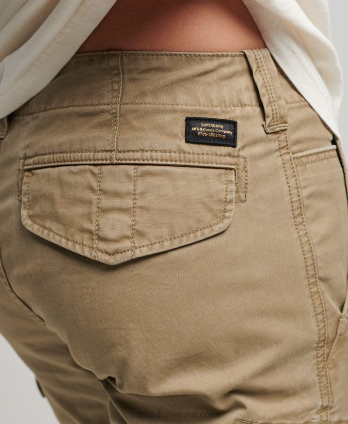 Superdry Organic Cotton Core Cargo Shorts Beige Men