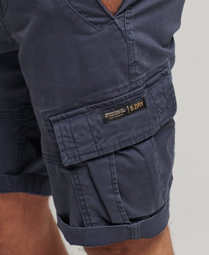 Superdry Organic Cotton Core Cargo Shorts Navy Men