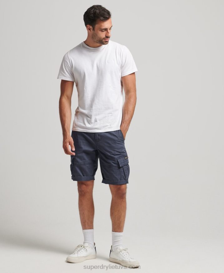 Superdry Organic Cotton Core Cargo Shorts Navy Men