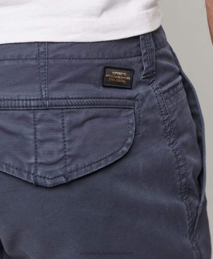 Superdry Organic Cotton Core Cargo Shorts Navy Men