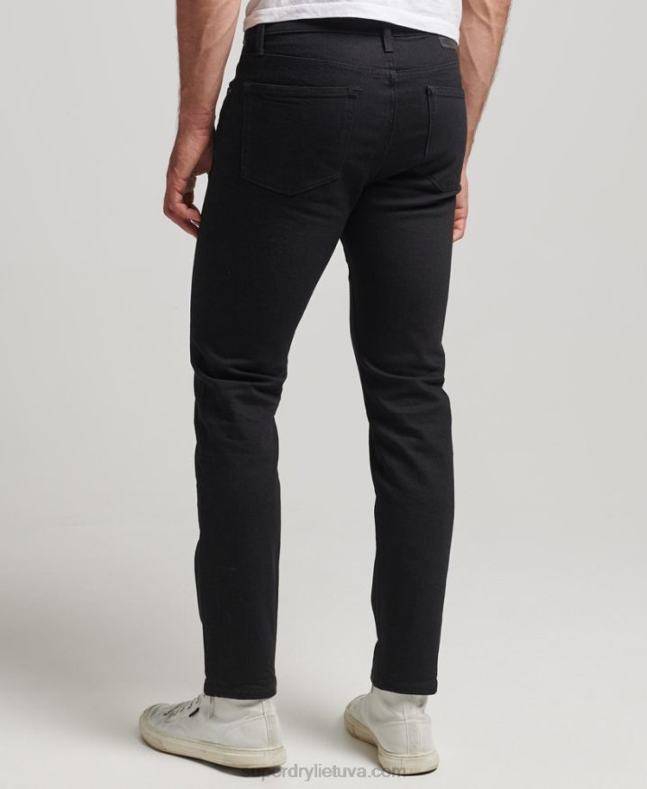 Superdry Organic Cotton Slim Jeans Black Men