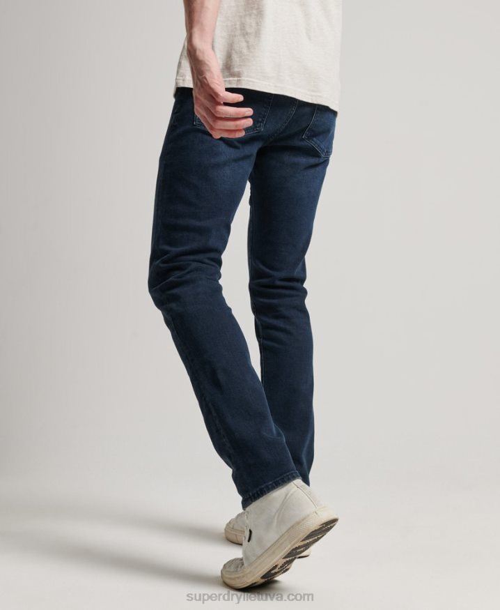 Superdry Organic Cotton Slim Jeans Dark Blue Men