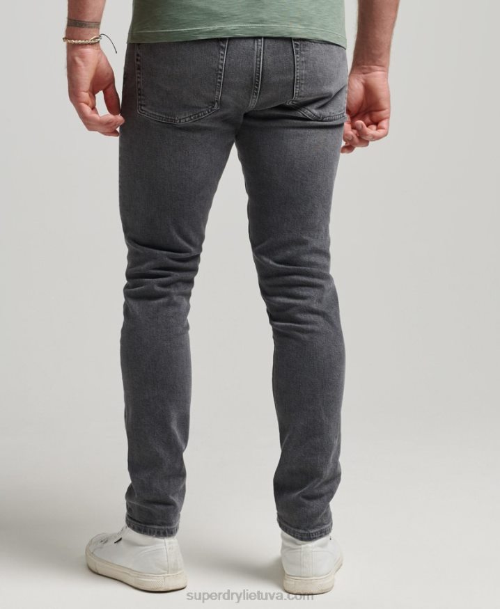 Superdry Organic Cotton Slim Jeans Grey Men