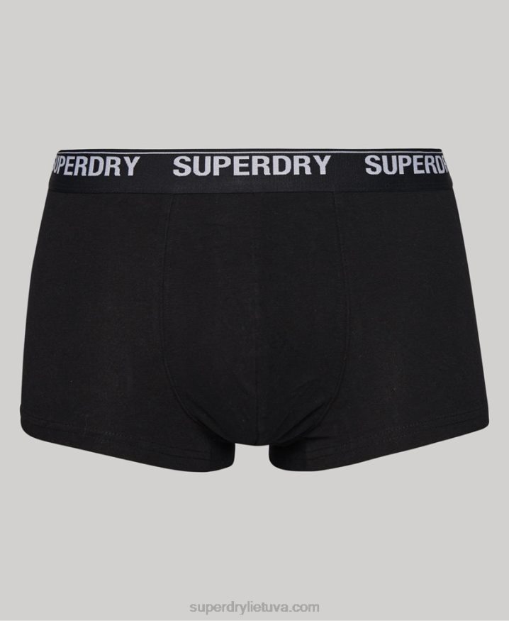 Superdry Organic Cotton Trunk Triple Pack Multi Men