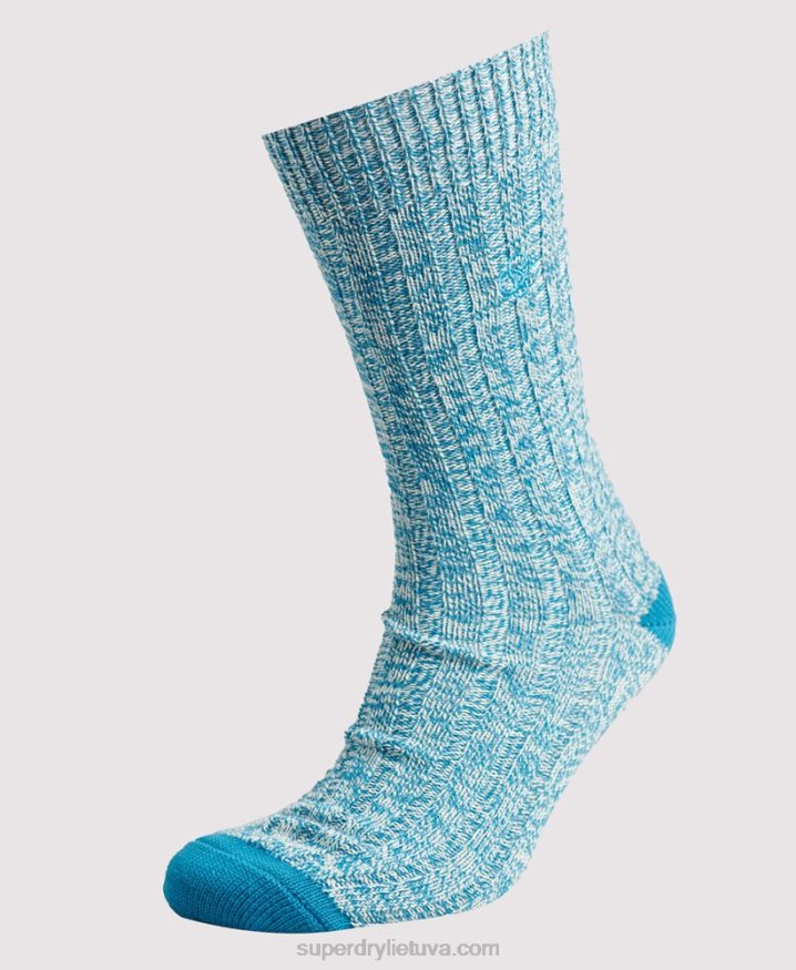 Superdry Organic Cotton Twist Sock Pack Blue Men