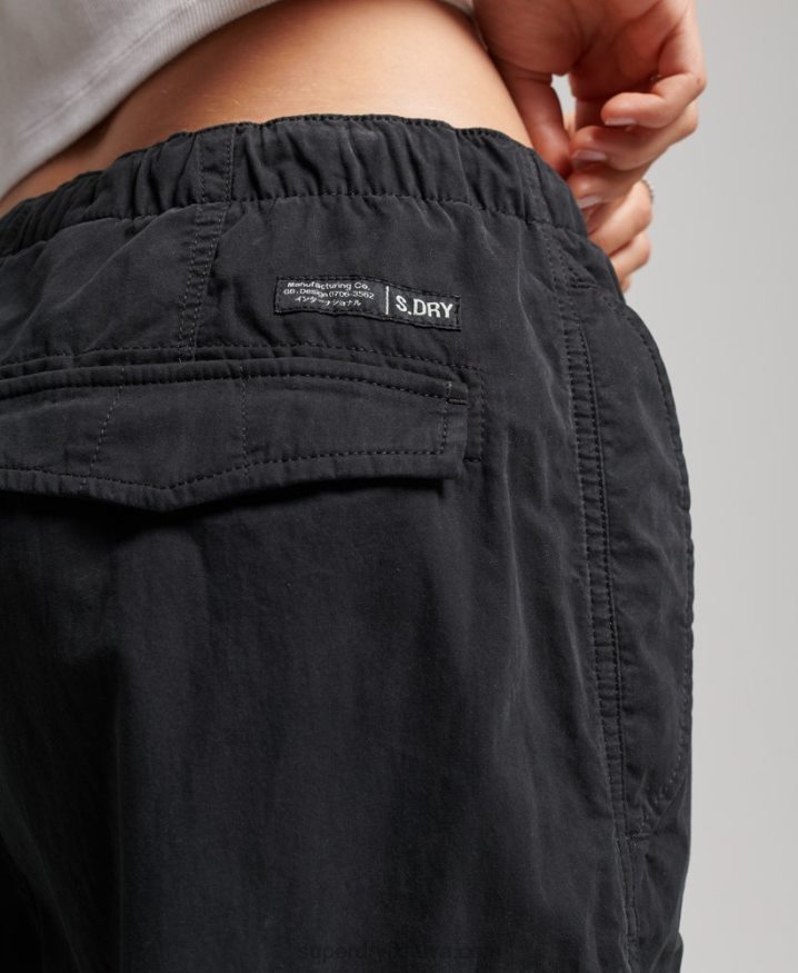 Superdry Parachute Grip Pants Black Women