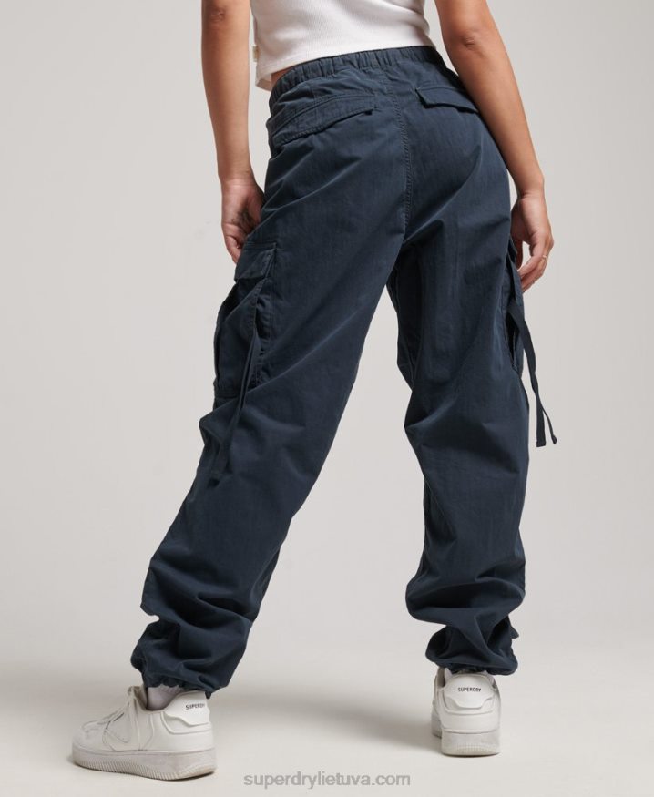 Superdry Parachute Grip Pants Navy Women