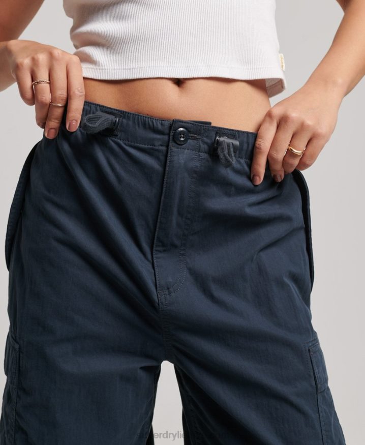 Superdry Parachute Grip Pants Navy Women