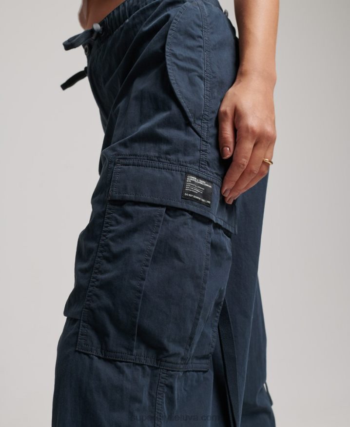 Superdry Parachute Grip Pants Navy Women