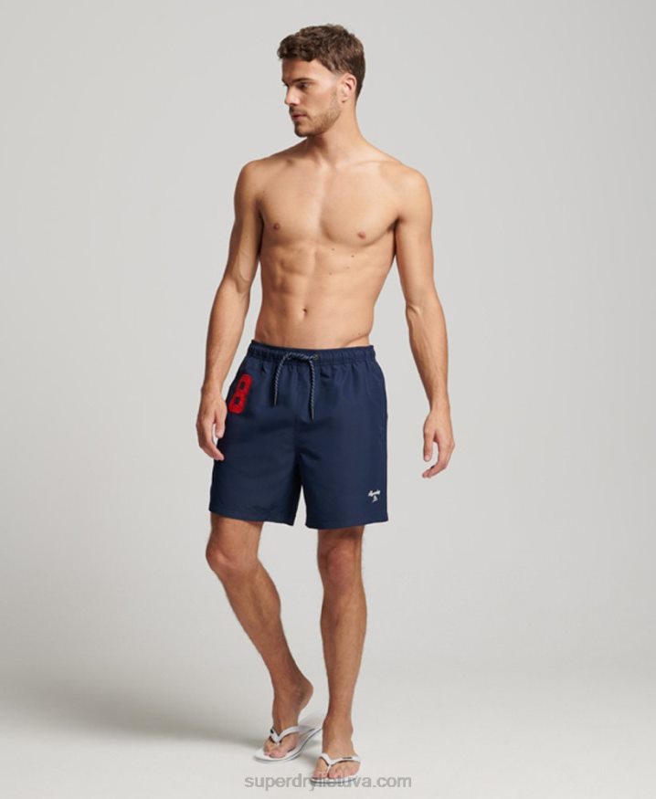 Superdry Polo Recycled Swim Shorts Navy Men