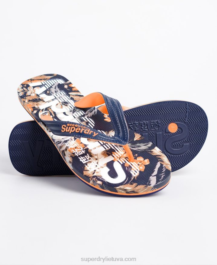 Superdry Printed Flip Flops Multi Men