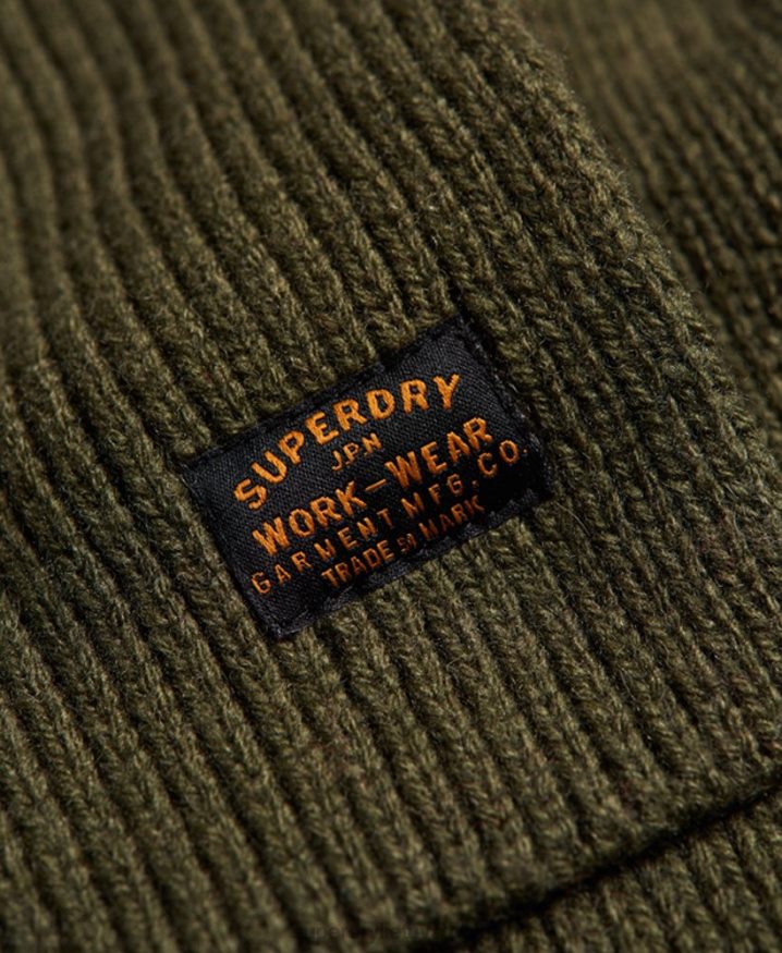 Superdry Radar Scarf Green Men