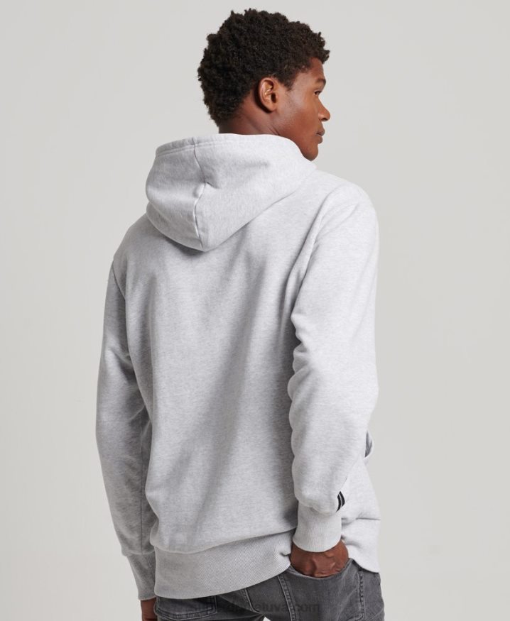 Superdry Recycled City Hoodie Light Grey Men