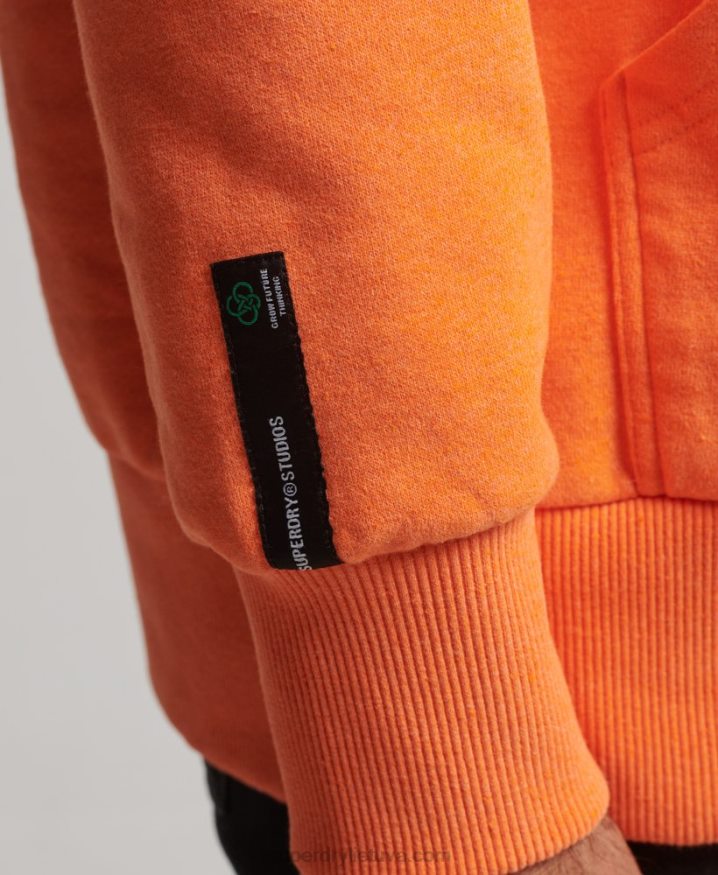 Superdry Recycled City Hoodie Orange Men