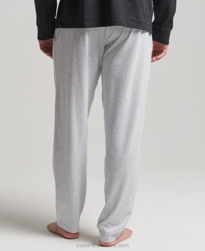 Superdry Recycled Sleepwear Pants Grey Men