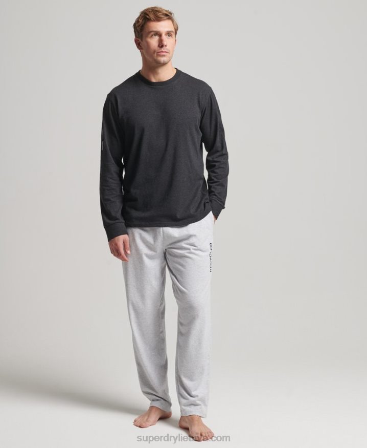 Superdry Recycled Sleepwear Pants Grey Men