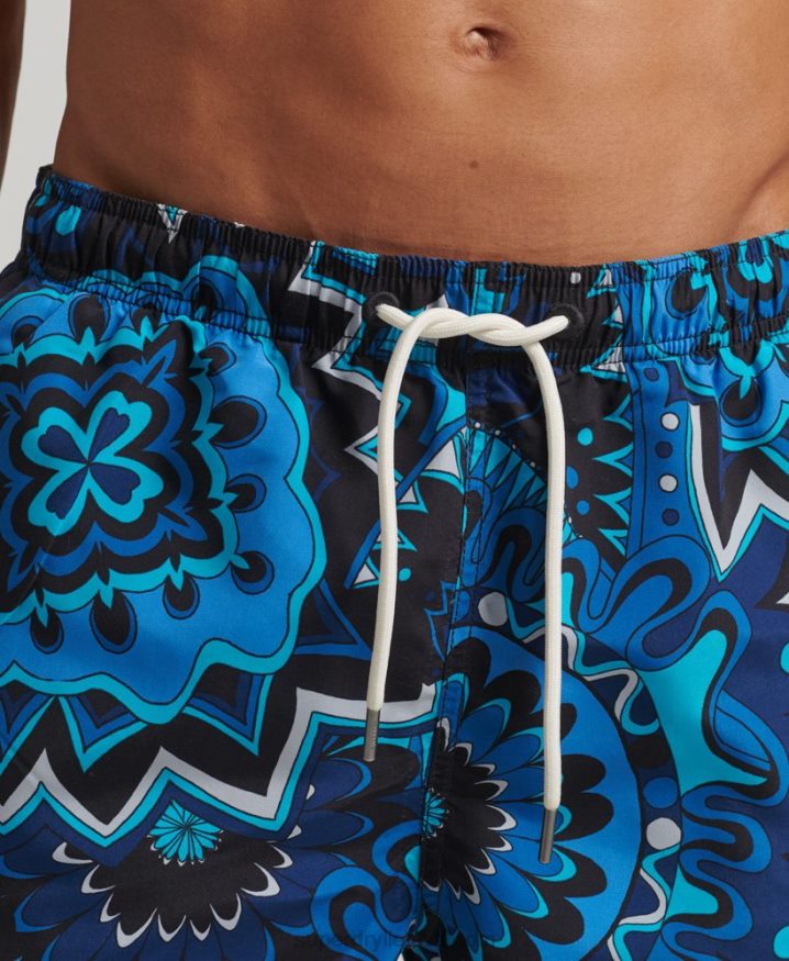 Superdry Recycled Swim Shorts Blue Men