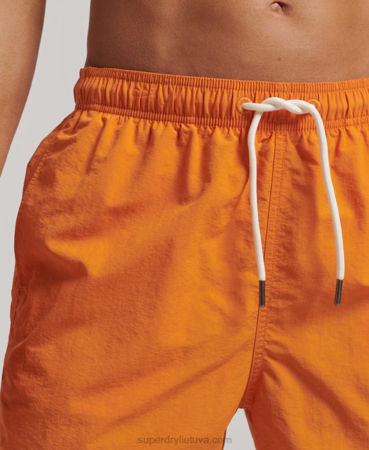 Superdry Recycled Swim Shorts Orange Men