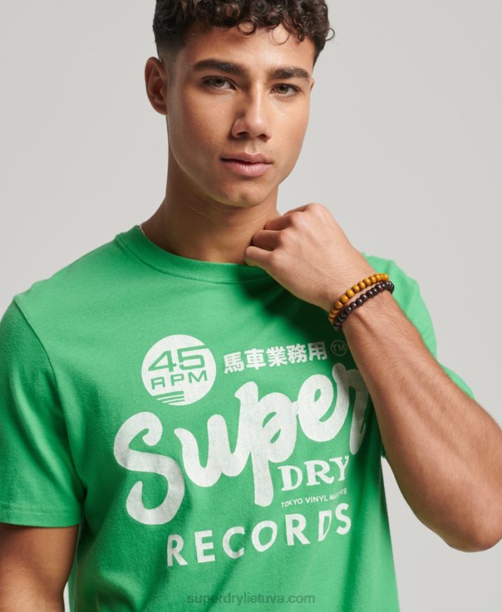 Superdry Reworked Classic T-Shirt Green Men