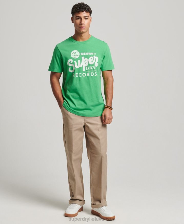 Superdry Reworked Classic T-Shirt Green Men