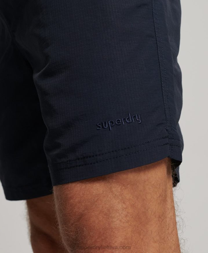 Superdry Ripstop Recycled Swim Shorts Navy Men